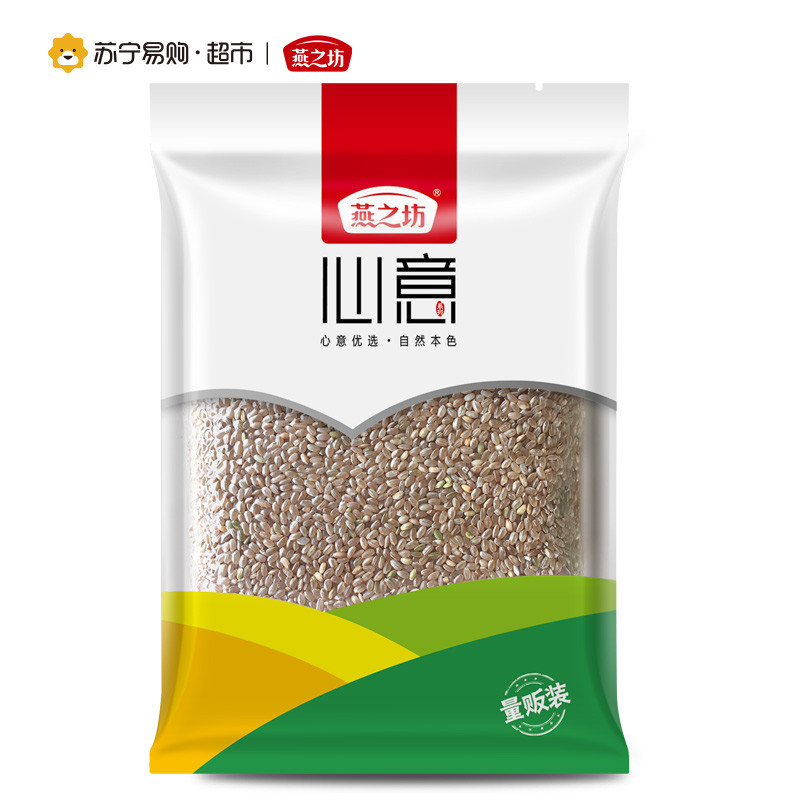 燕之坊 糙米 心意系列 五谷杂粮 1kg 量贩装（真空包装）