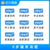 家用方形立柜式空调内机清洗服务 付费会员定制服务