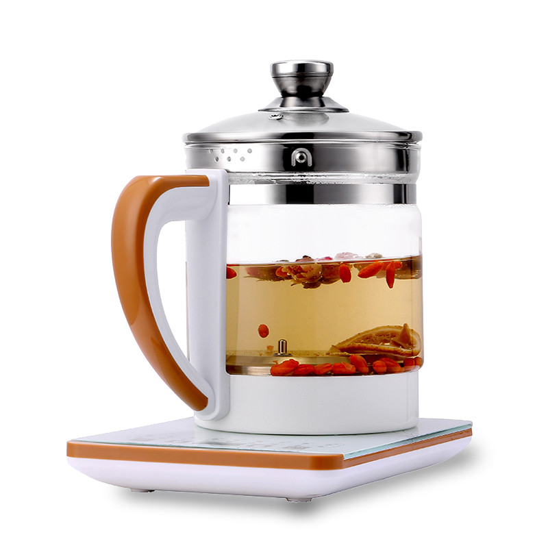 豹牌 养生壶 多功能 正品加厚电玻璃煎药壶煮茶水壶水瓶 1.8L养生壶
