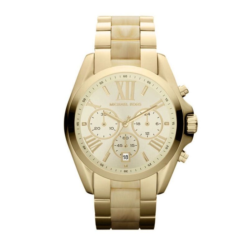 MichaelKors/MK手表 时尚钢带圆盘三眼石英表 女 MK5502系列 MK5722