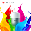 Yeelight 生态链品牌 智能彩光灯泡 灯饰灯具 节能灯 E27螺口 WIFI无线遥控 LED灯泡 彩色氛围灯 彩光版 9W
