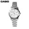 CASIO/卡西欧手表 钢带三眼圆盘时尚镶钻石英表 女 SHN-3012D-4A等 SHN-3012L-4A