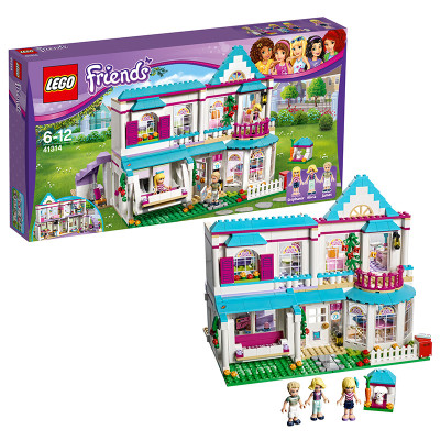 LEGO 乐高 好朋友系列 41314 斯蒂芬妮的房子