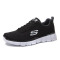 SKECHERS 斯凯奇2017新款男鞋训练鞋运动鞋综合训练666007/B KW 黑色 43码