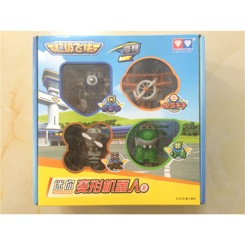 奥迪超级飞侠迷你变形机器人710091