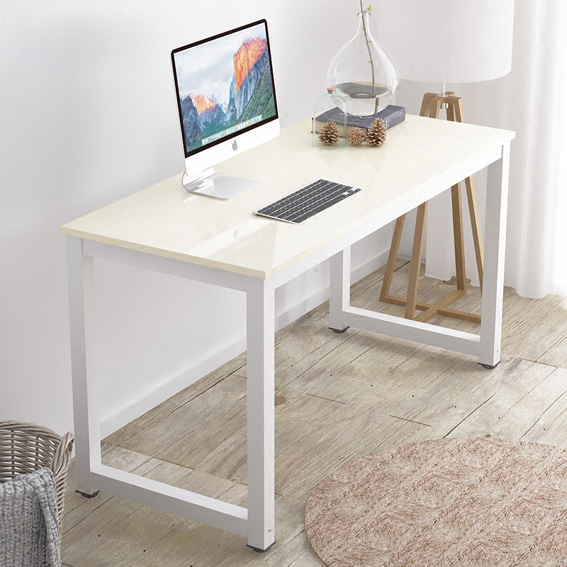 淮木（HUAIMU）电脑桌台式 简易书桌双人办公桌子家用简约现代写字台 长100*宽50高74加固型