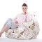 淮木 软软榻榻米豆袋懒人沙发卧室可拆洗豆包沙发榻榻米单人创意客厅飘窗榻榻米沙发 姜母绿