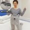 孕妇睡衣2017年春季上新款春夏季月子服春季产后外出哺乳期产妇喂奶家居服薄款圆领套头家居服卡通动漫家居服套装 XXL 蓝色大耳猫
