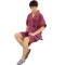 嘟嘟美倍尔 富贵花汗蒸服男女桑拿浴衣浴服美容按摩服 XXXL 男紫色