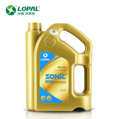 LOPAL 龙蟠 SONIC9000 全合成机油 5W-40 SN 4L *2件
