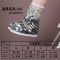 防雨鞋套耐磨鞋底2017年春季上新款女加厚鞋底防水鞋套高帮高筒男士骑行下雨天儿童防湿脚鞋套男女同款鞋套 新款高筒H363 l