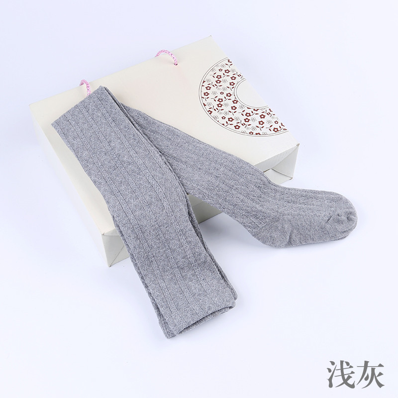 3-5-7-9岁2017新款春季女童连裤袜春儿童舞蹈袜中大童宝宝白色打底裤长筒袜女童连裤袜春儿童舞蹈袜中大童宝宝白色打底 115（建议身高110-120cm） 浅灰