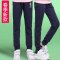 新品童装女童运动裤2017春季薄款休闲长裤中大童学生裤子儿童运动单裤可爱卡通简约女宝宝裤子纯色百搭 120cm 宝蓝BEST运动裤