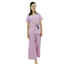嘟嘟美倍尔 女士夏季亚麻瑜伽套装茶艺大师禅服棉麻家居服 白色
