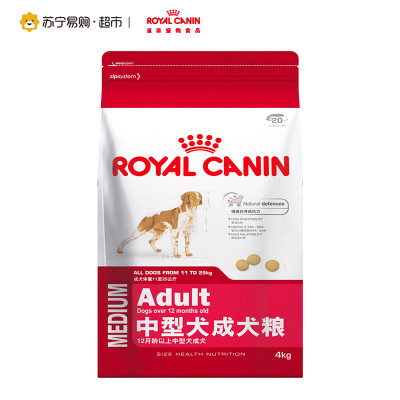 ROYAL CANIN 皇家 M25 中型成犬粮 4kg