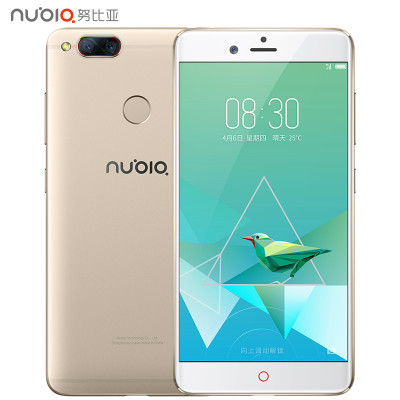 nubia 努比亚 Z17mini 6GB+64GB 全网通智能手机 香槟金