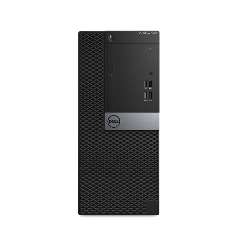 戴尔(DELL)商用Optiplex3046MT 台式电脑 单主机（i3-6100 4GB 500G 无光驱 W7H)