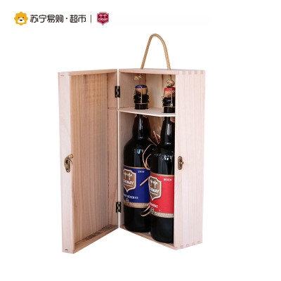 CHIMAY 智美 精酿啤酒 （蓝/红）啤酒礼盒装 750ml*2瓶 *2件 *2件 +凑单品