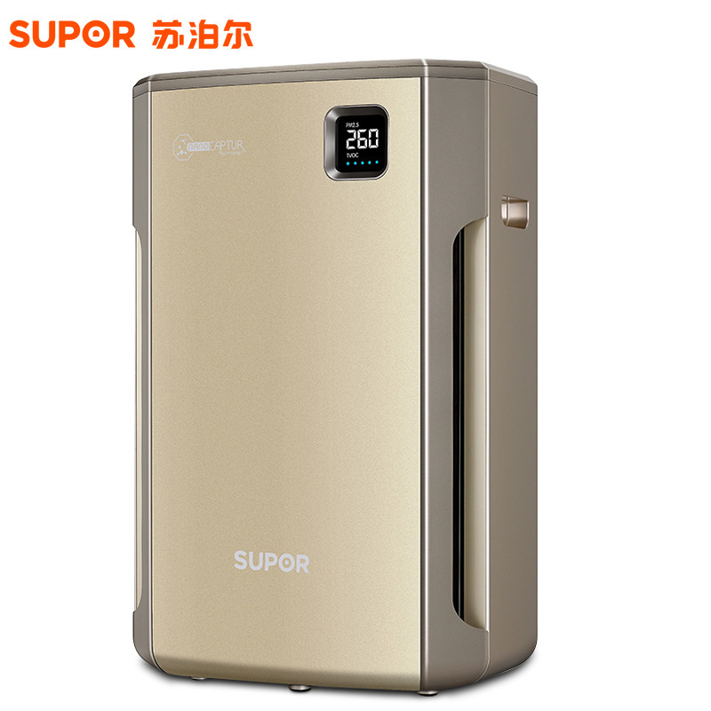 苏泊尔（SUPOR）空气净化器KJ520G-X05家用除雾霾除甲醛五层过滤杀菌除PM2.5