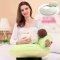 哺乳枕头喂奶护腰抱婴儿垫浦乳枕宝宝多功能授乳枕2017新品可爱卡通简约印花小孩子枕头多款可选 梦幻双紫