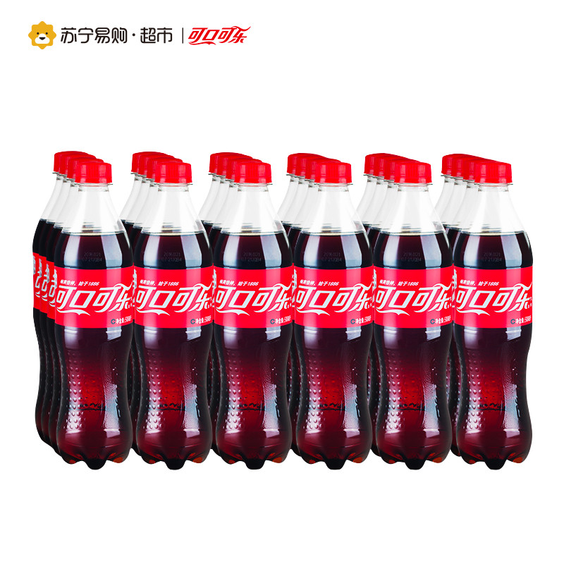 可口可乐（Coca-Cola）500ml*24瓶/箱（部分区域为600ml*24）