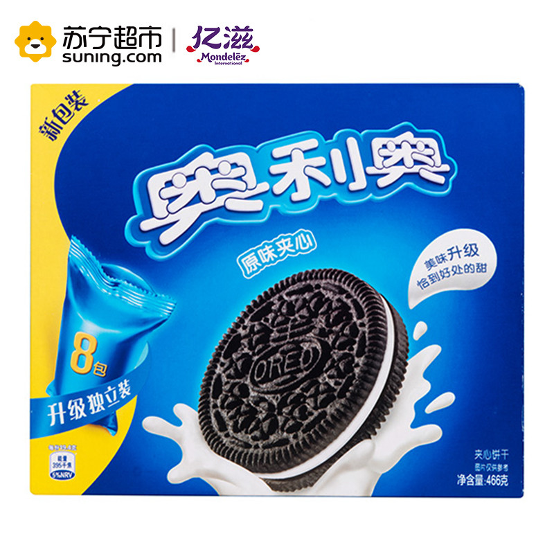奥利奥夹心原味家庭装466g