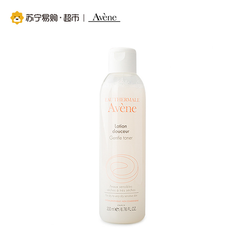 【苏宁超市】雅漾Avene舒润柔肤水200ml 舒缓抗刺激
