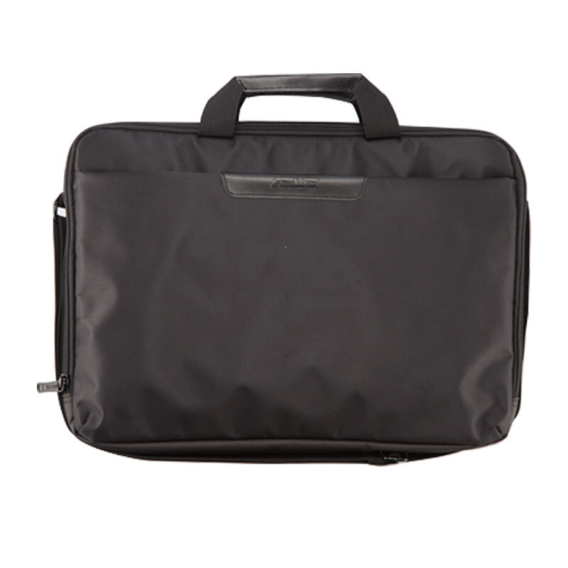 华硕（ASUS）原装笔记本电脑包-华硕外滩420D涤纶公文包-16英寸/17英寸黑色1 17英寸