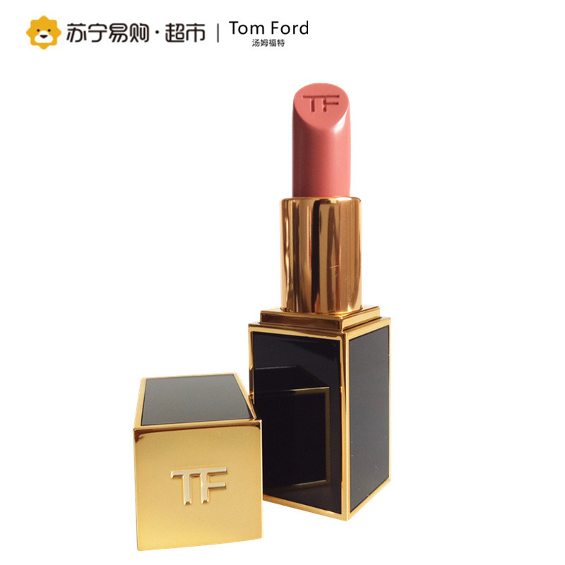 汤姆福特(Tom Ford)烈焰幻魅唇膏 3g 07# TF黑金黑管唇膏口红 一抹丰盈滋润