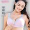 2017新品夏季妈咪内衣哺乳文胸喂奶孕妇内衣胸罩聚拢防下垂大码薄款浦怀孕期母乳无钢圈可爱简约内衣夏天 75B 彩棉粉