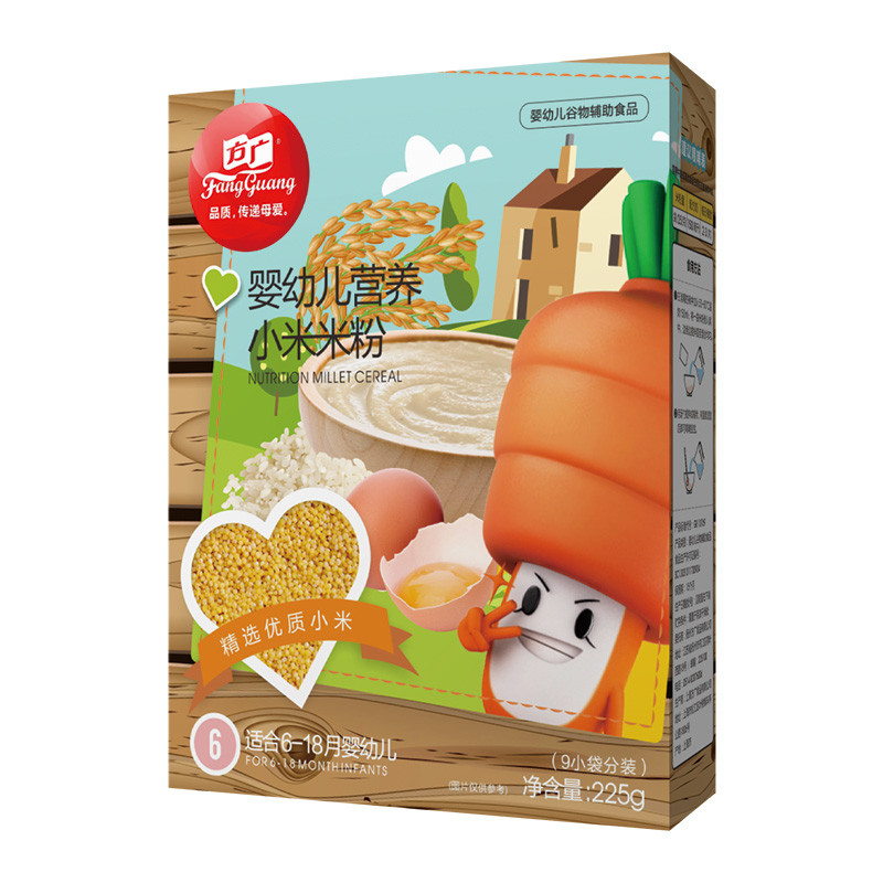 方广 米粉 纯营养小米米粉 225g/盒