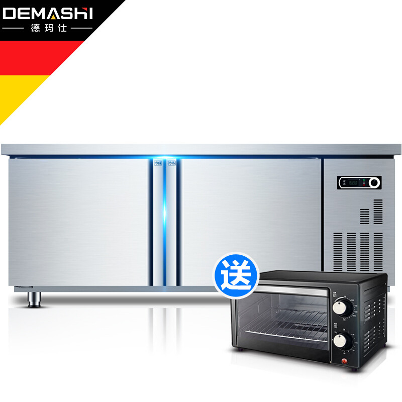 德玛仕(DEMASHI)冷藏操作台1.5*0.6/0.8*0.8【工程款】全冷藏