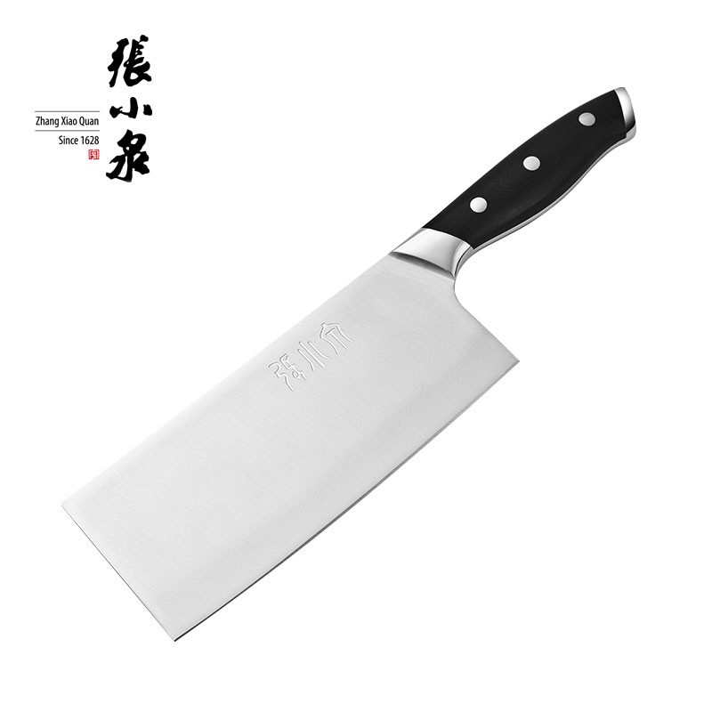 张小泉(Zhang Xiao Quan)HNB黑金单片刀 不锈钢切片刀德国钼钒钢菜刀厨房切菜刀W70045000