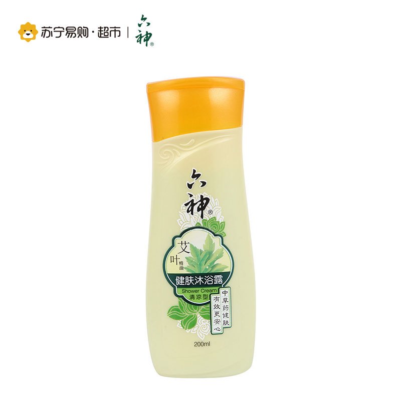 六神艾叶健肤沐浴露(清凉型)200ml