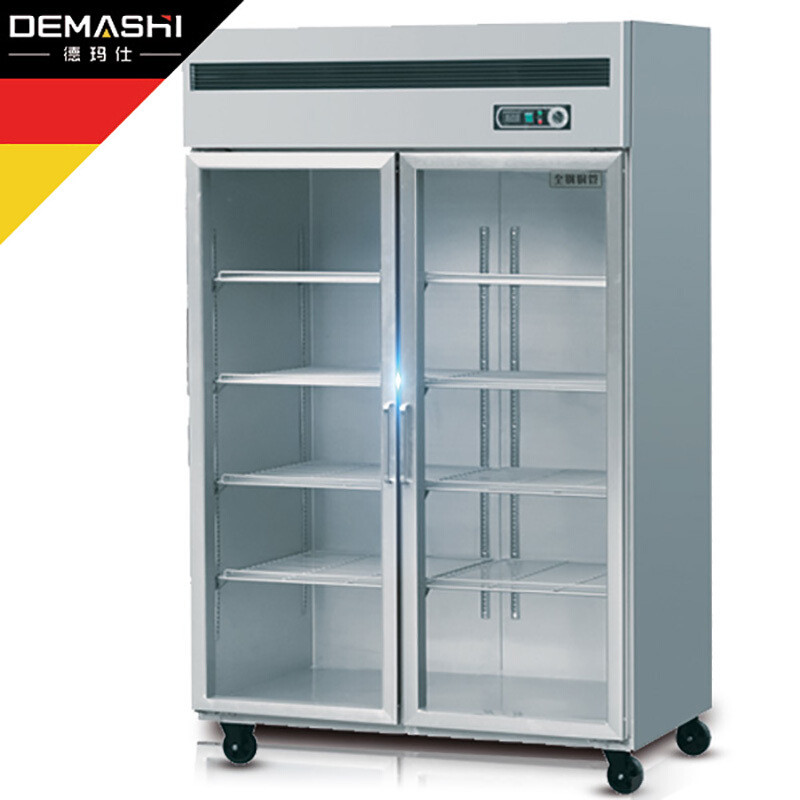 德玛仕(DEMASHI) 商用冰柜 冷藏展示柜 冷藏冰箱 双门全玻璃展示柜（全冷藏）