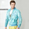 GHILARO/古劳吉那诺春季新品时尚潮流迷彩休闲夹克3511-52 180/52/XL 浅蓝