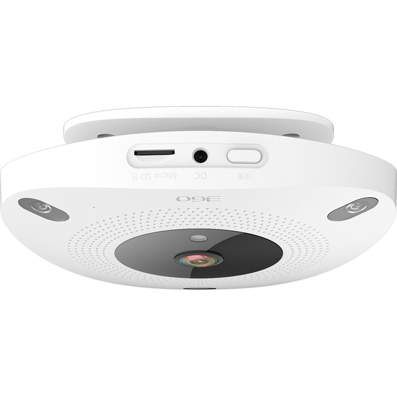 360智能摄像机看店宝D688哑白色