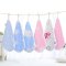 2017新品夏季婴儿毛巾纱布口水巾洗脸小方巾新生儿童手绢男女宝宝手帕柔软适用于0-6岁小孩子夏天罩衣 0-6岁 5条方巾26*26