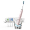 飞利浦（PHILIPS）电动牙刷 钻石亮白智能型 充电式成人声波震动牙刷蓝牙版 HX9924/22 冰晶粉