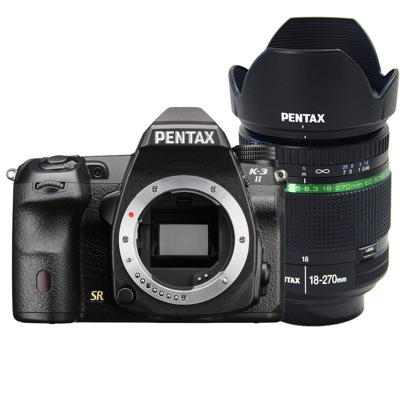 宾得(PENTAX) K3II 18-270mm F3.5-6.3 ED SDM 黑色