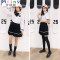 Mtiny学院风校服JK制服男女衬衫春夏装纯棉初高中学生水手服班服