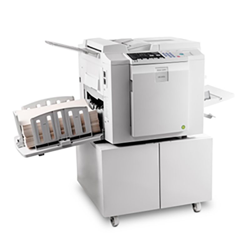 理光（Ricoh）DD 2433C 黑白速印机（主机+盖板+工作台+1卷版纸+1盒油墨）
