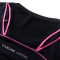 KELME卡尔美 女式插肩短袖运动T恤 拼接线条吸湿速干T恤 运动健身休闲T恤 K27C7006 XL 深灰色