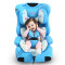 文博仕 加大型儿童安全座椅 宝宝婴儿汽车座椅 9个月-12岁可选配isofix MXZ-EA 红黑ISOFIX+LATCH硬接口