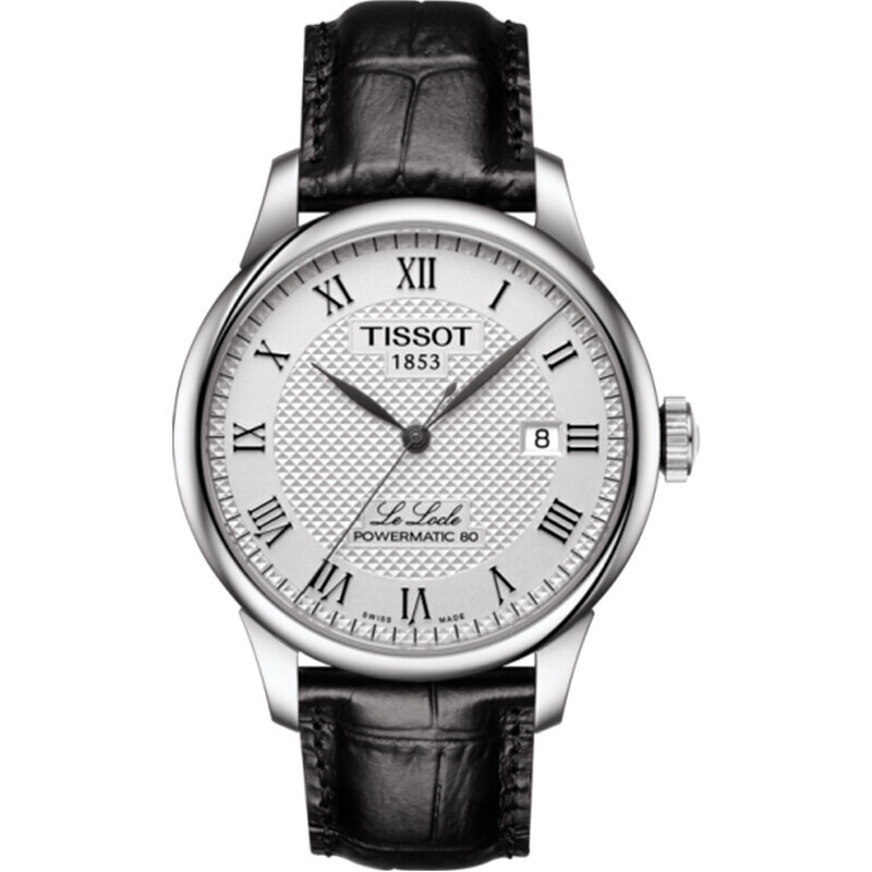 天梭(TISSOT)手表力洛克系列机械情侣表男女表动能80T006.407.11.053. 动能80T006.407.16.033.00