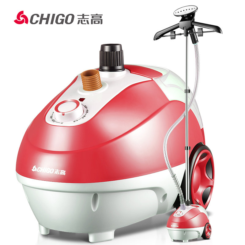 志高（CHIGO）挂烫机ZD518红色 单杆蒸汽挂烫机