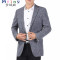 Mtiny西装男士中年春秋大码修身上衣中老年春装夏季西服外套休闲男西装 175/92A 酒红色26383
