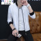 Mtiny男士防晒衣夏季2017新款韩版修身潮流帅气防晒服夹克 XXL180（适合145斤以下） 630黑色