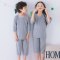2017新品夏季儿童睡衣女男童3小孩5夏天7薄款短袖套装9周岁中大童男孩简约小清新多款多色可选 90cm 古绿印花【短袖款】