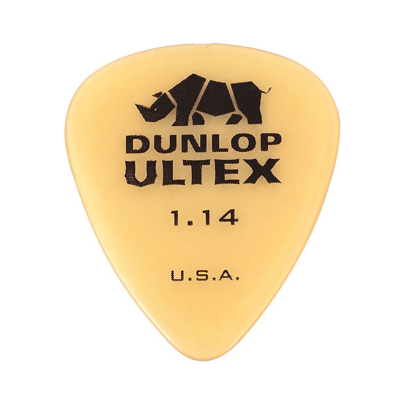 沃森正品授权 Dunlop 邓禄普 Ultex Sharp 犀牛速弹吉他拨片弹片 犀牛尖头0.73mm 犀牛圆头1.14mm